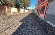 Inician pavimentación de la calle Vicente Guerrero en Romero de Guzmán con el programa de obras por cooperación