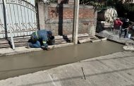 Pavimentan la calle Vicente Guerrero en la localidad del Sauz de Abajo