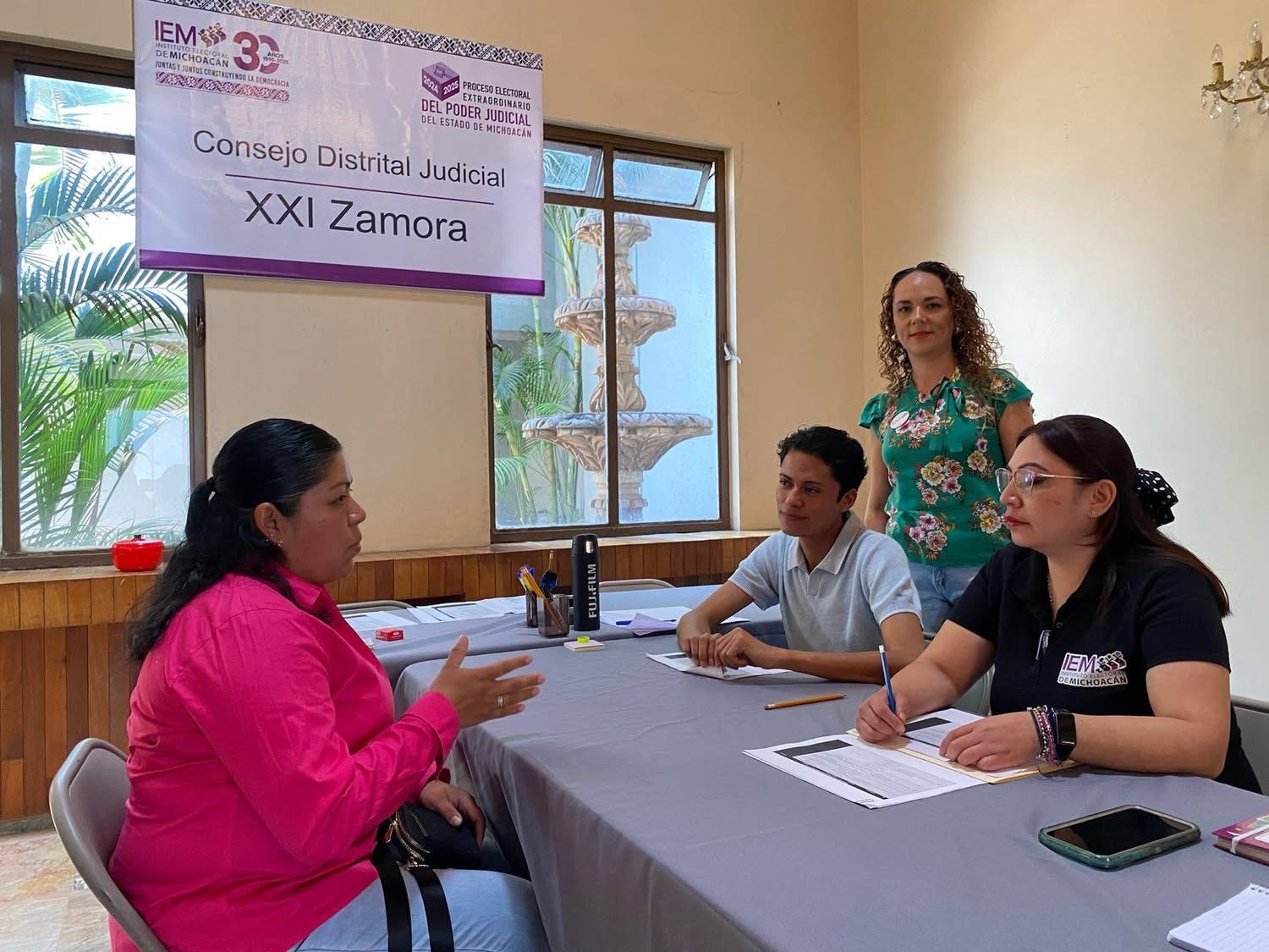 Instituto Electoral de Michoacán inicia preparación de proceso extraordinario del poder judicial
