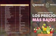 Canasta básica se oferta en esta semana en casi mil 200 pesos