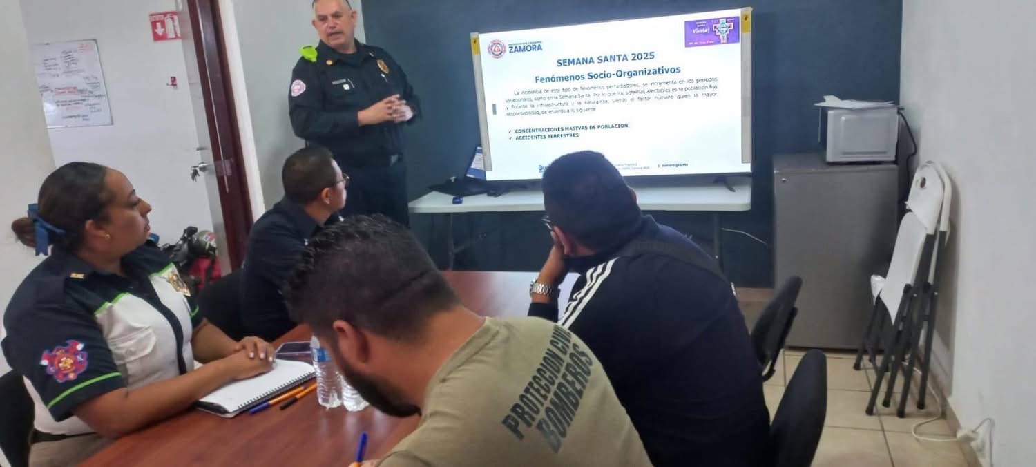 Implementarán Operativo Semana Santa 2025 en la Región Zamora