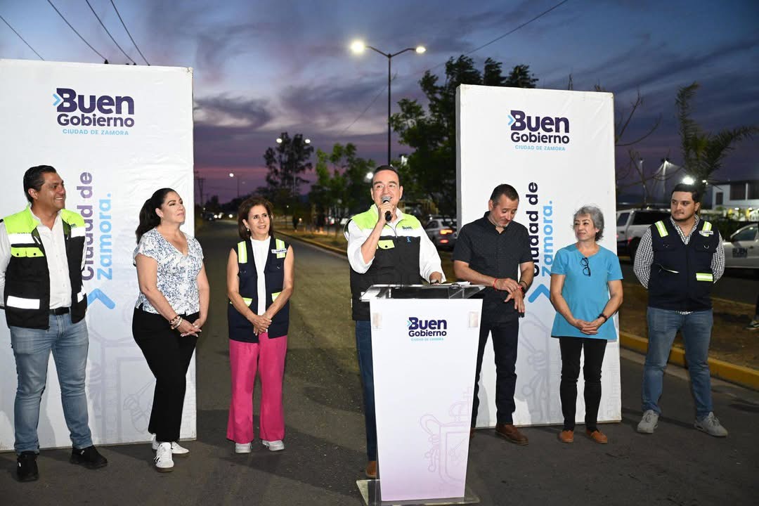 Zamora refuerza la infraestructura urbana