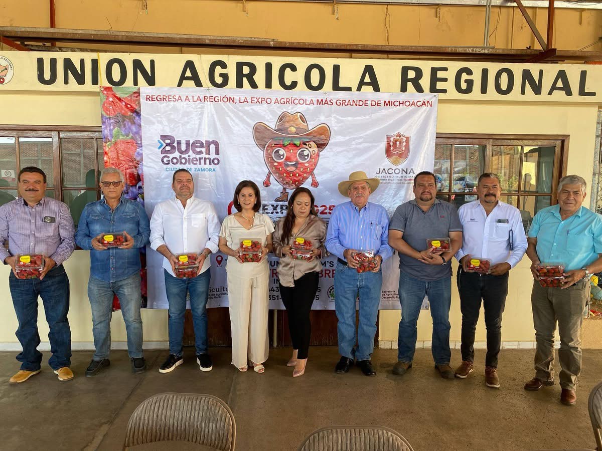 Realizarán edición número 9 de Expo Agroberries Zamora – Jacona