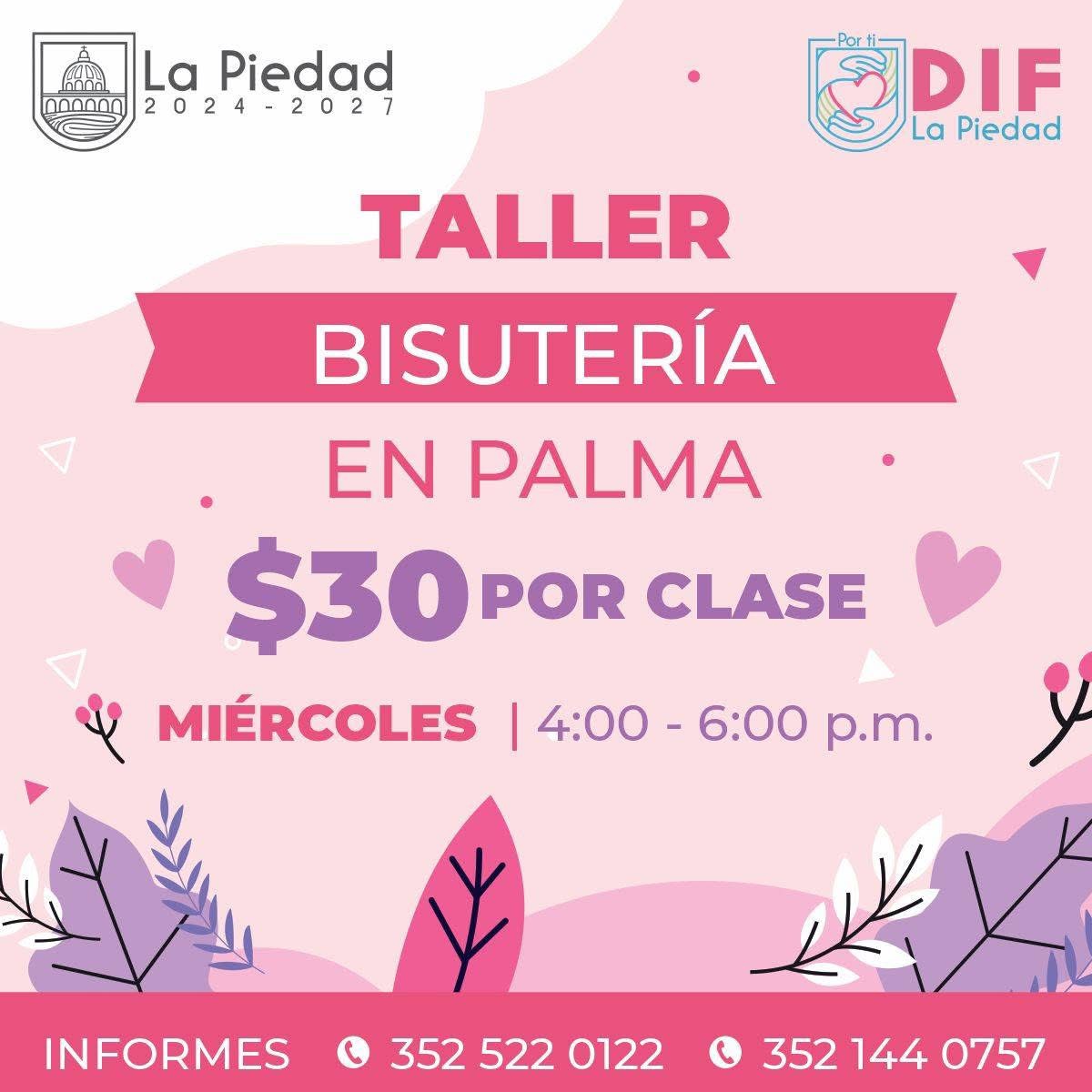 ABRE DIF LA PIEDAD NUEVO CICLO DE CURSOS DE CAPACITACIÓN
