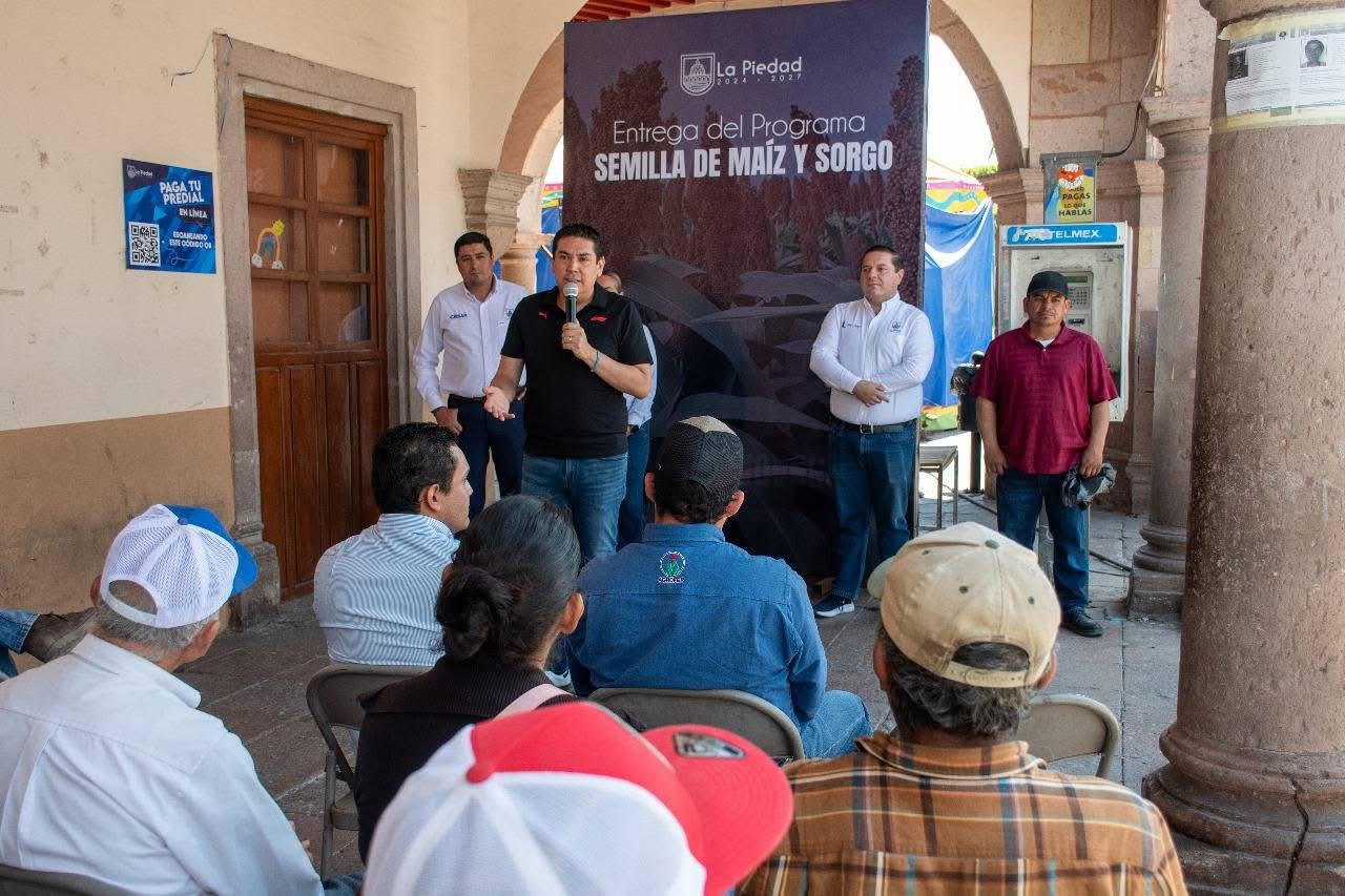 CONTINUIDAD EN APOYOS AL SECTOR AGRÍCOLA DE LA PIEDAD