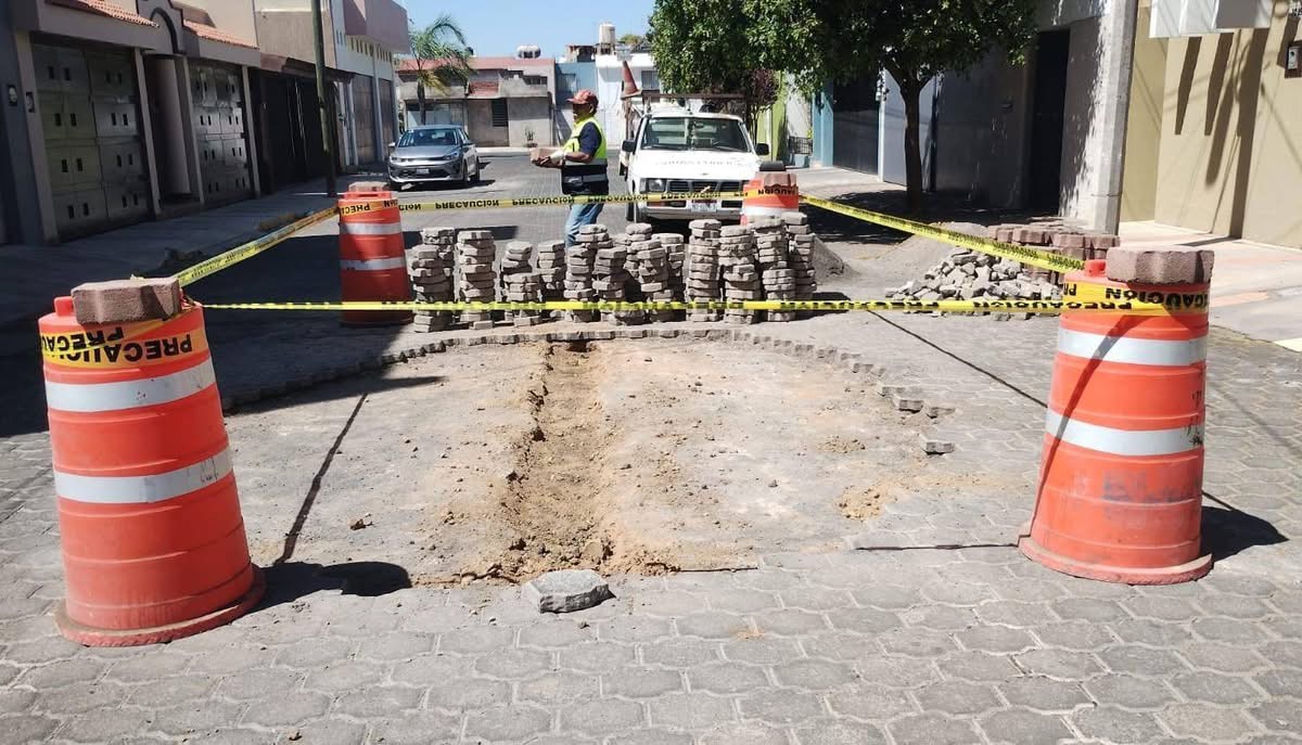 Mejoran vialidad en calle Río Papaloapan