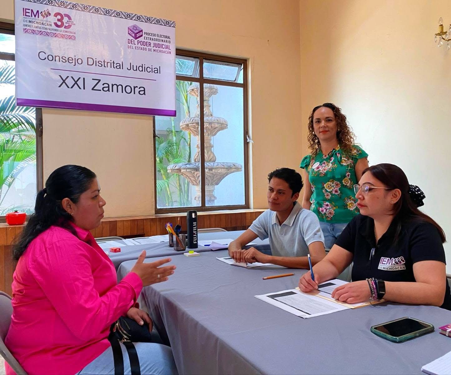 Candidatos a elección judicial de Michoacán iniciaron campañas hoy 14 de abril