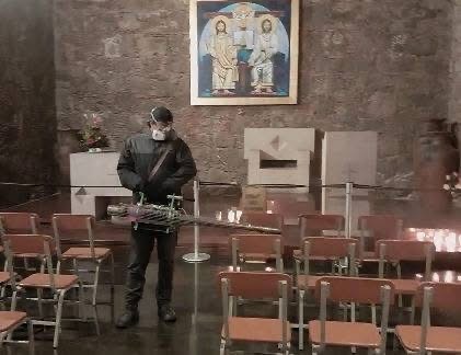 Fumigarán iglesias del centro de Zamora previo a Semana Santa