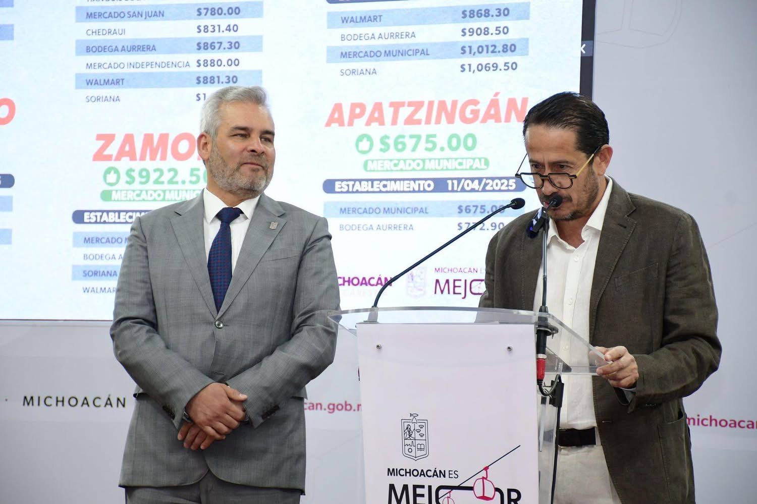 Morelia y Apatzingán con precios más bajos en productos de Cuaresma: Sedeco