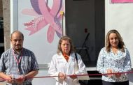 En Jacona arranca la Campaña de Mastografía que estára el dia de hoy lunes 21 y martes 22 de abril en la Plaza Principal.