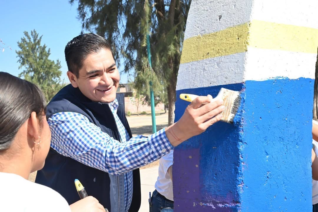 Con rehabilitación de espacios, fortalece Arturo Hernández reconstrucción del tejido social en Tangancícuaro.