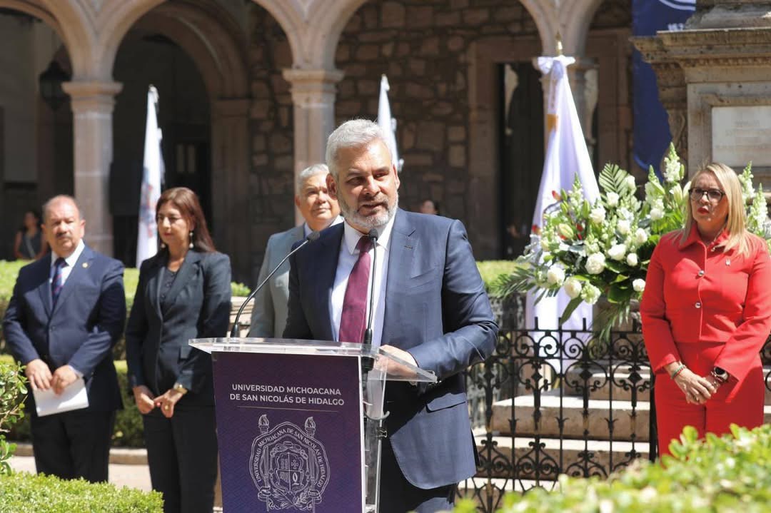 Bedolla convoca a mantener ideario de libertad y justicia social de Miguel Hidalgo