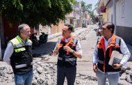 Supervisa Carlos Soto obras de infraestructura en Dr. Verduzco y Emiliano Zapata
