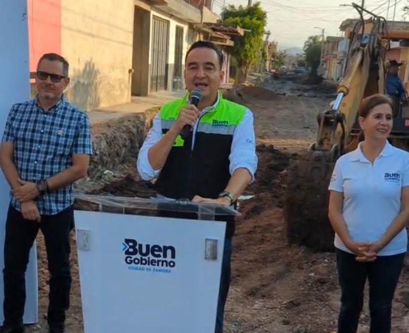 Destinan casi 4 mdp para mejora integral de calle Las Huertas en Linda Vista