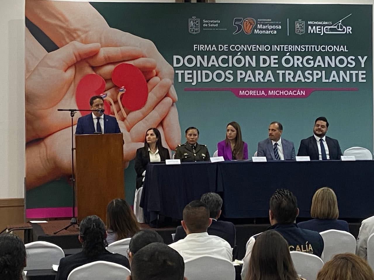 Firman Fiscalía General y Secretaría de Salud acuerdo de colaboración en materia de donación de órganos