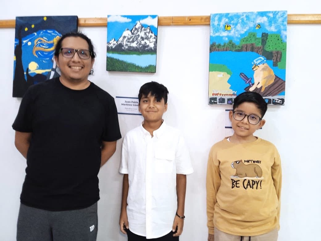 Inauguran exposición pictórica en Casa de Cultura de Jacona