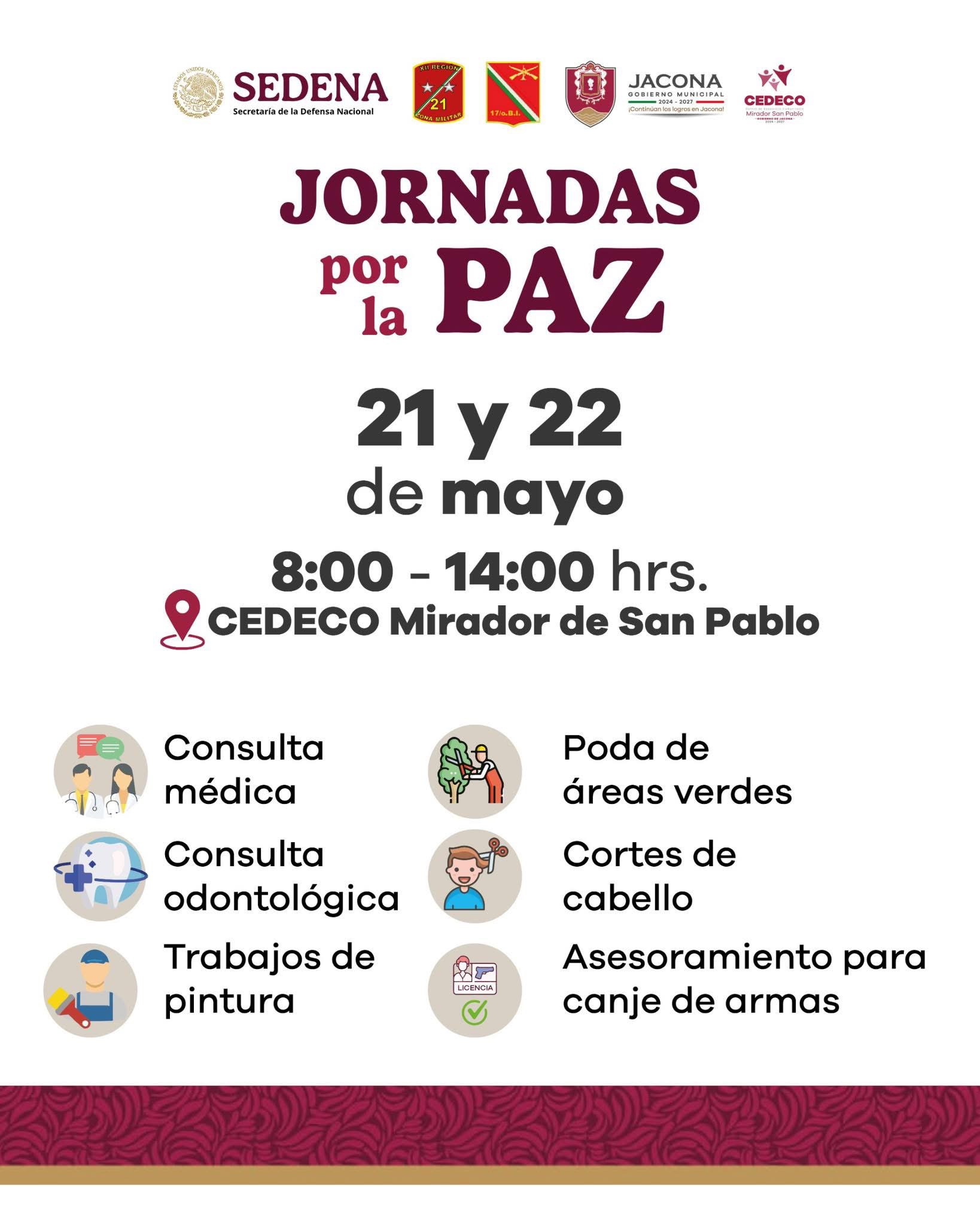 El Gobierno de Jacona y el 17/o Batallón de Infantería,