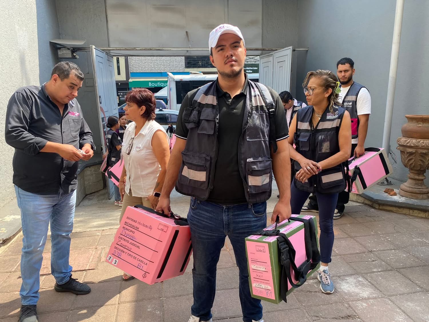 Realizan simulacro en IEM para recepción de boletas en casillas de elección judicial