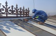 Rehabilitan techumbre del Mercado Morelos para mayor seguridad y funcionalidad