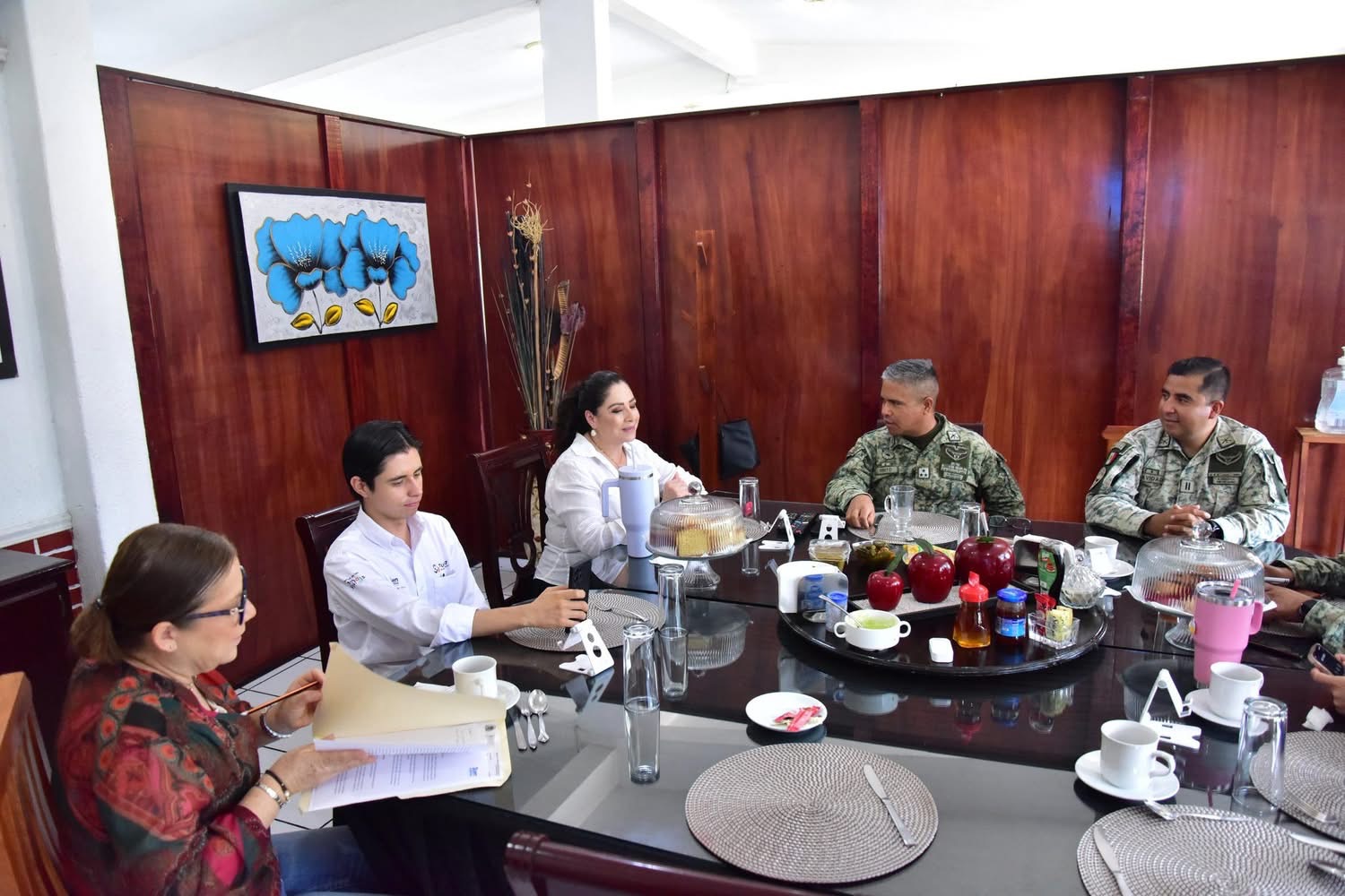DIF Zamora estrecha colaboración con el 17° Batallón de Infantería