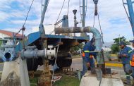 Continúan trabajos del SAPAZ por falla en equipo de bombeo en Monte Olivo