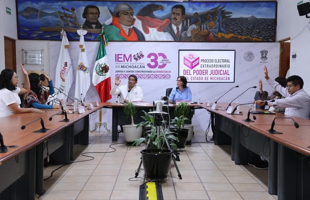 Participación ciudadana en elección judicial en Michoacán no rebasará el 11 por ciento: IEM