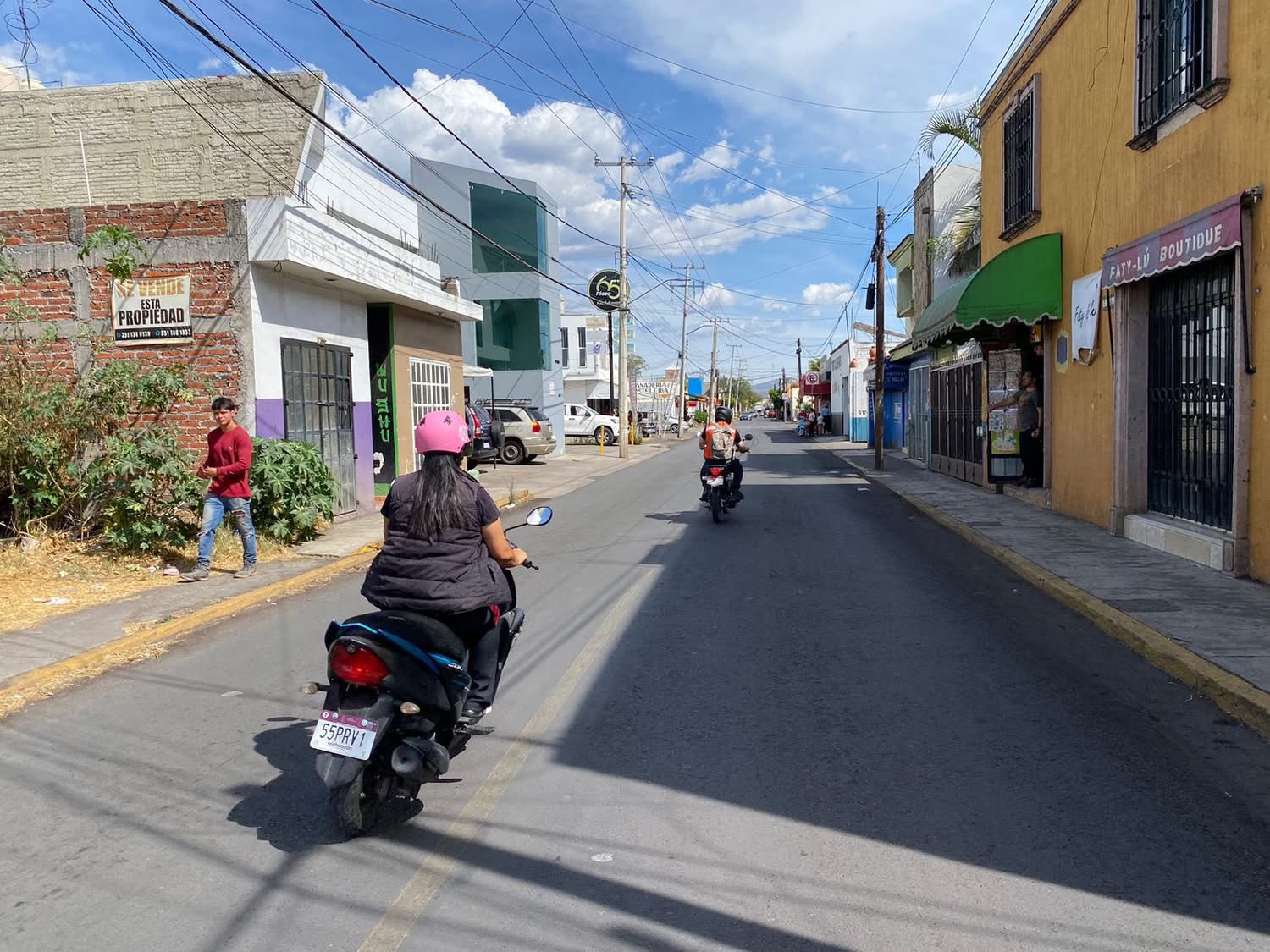 Lluvias incrementan riesgos de siniestros para motociclistas