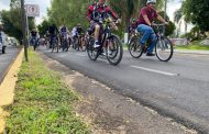 Todo un éxito la 1ra. Rodada Familiar organizada por el Gobierno de Jacona por medio del Centro de Desarrollo Comunitario (CEDECO) San Pablo.