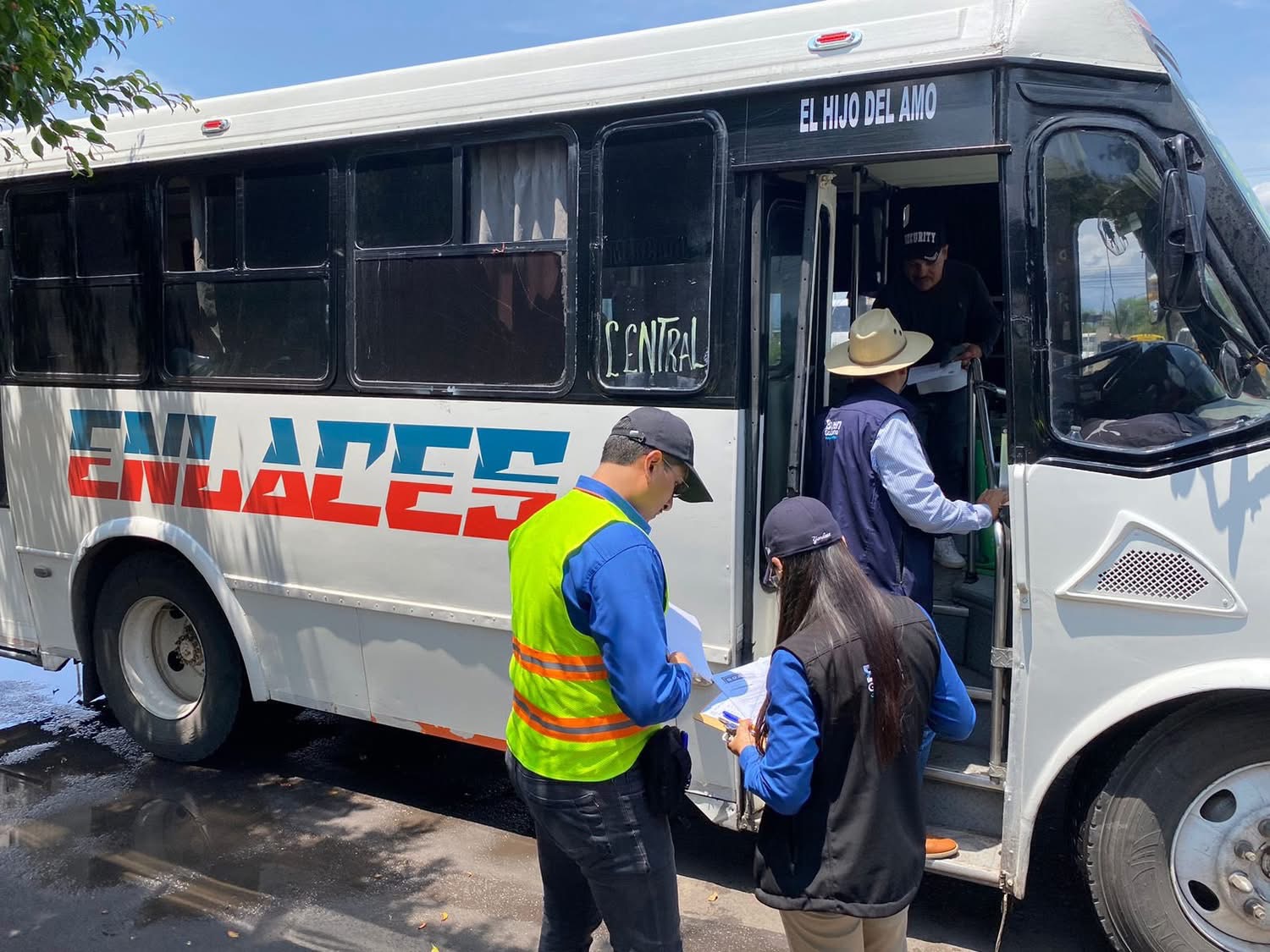 Inician operativos y diagnóstico para regularizar transporte público