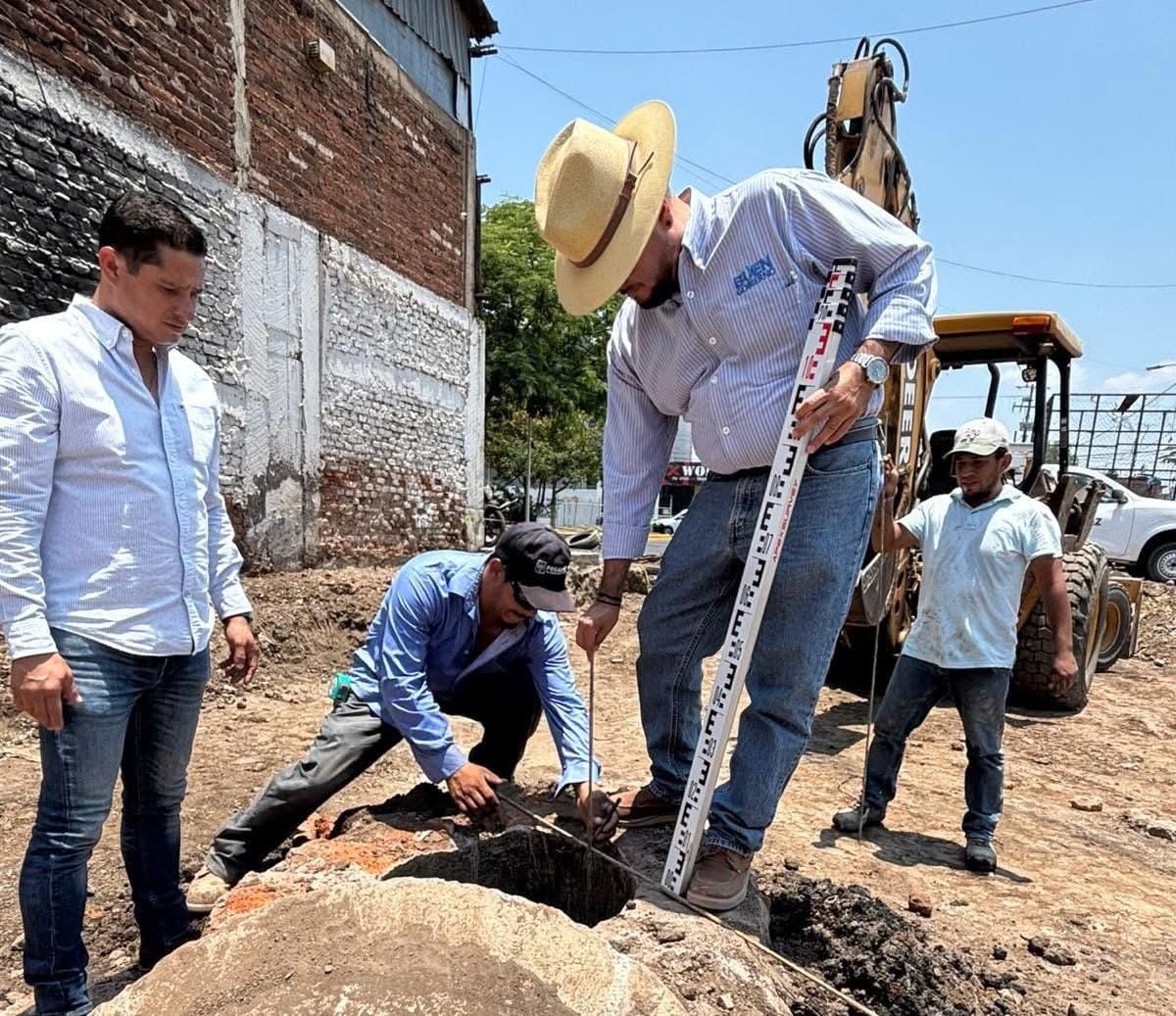 Avanza obra de mejoramiento en calle Cartagena