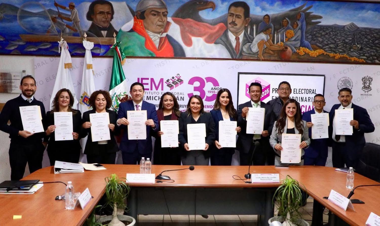 IEM válida la elección de magistrados en el distrito de Zamora