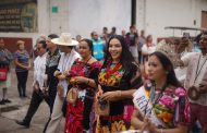 Adriana Campos Huirache celebró el Corpus Christi en Chilchota; una muestra viva de fe, cultura, tradiciones y unidad