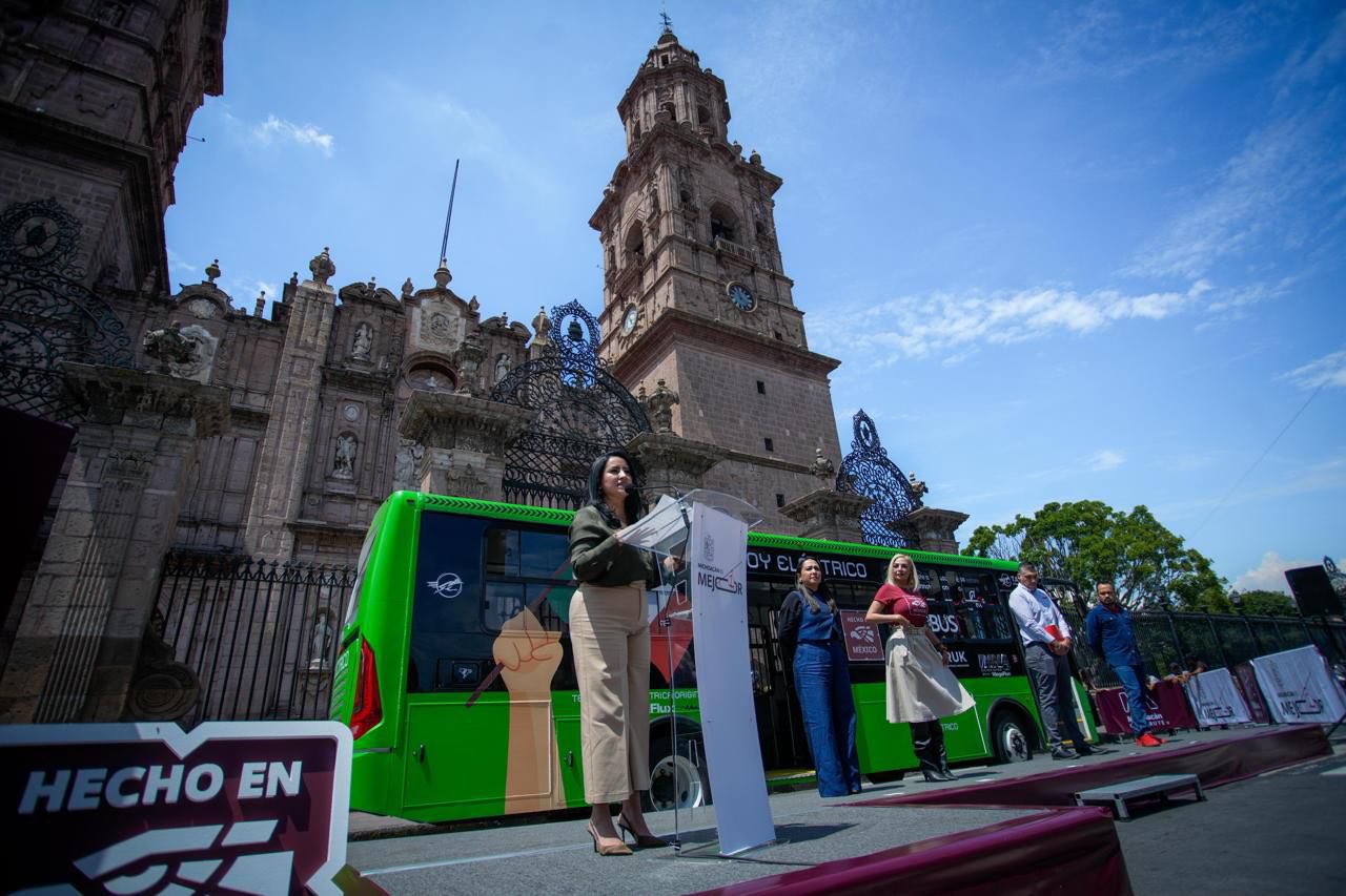 Autobús eléctrico 100 % mexicano inició pruebas hoy en Morelia: ITransporte
