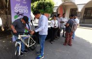 Impulsan movilidad ecológica con más de 200 bicicletas entregadas