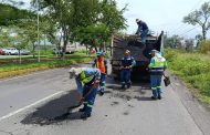 Refuerzan mantenimiento de vialidades en Zamora ante temporada de lluvias