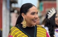 Adriana Campos Huirache destaca la importancia de preservar nuestras tradiciones en la Expo Feria Chilchota 2025