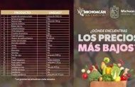 Poco más de mil pesos el costo de adquirir los productos de la canasta básica en esta semana