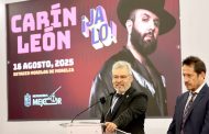 Anuncia Bedolla concierto de Carín León en Morelia