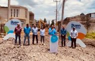 Ponen en marcha pavimentación de calle Lázaro Cárdenas en Chaparaco