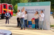 Zamora recibe insignia de Ciudad Educadora
