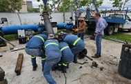 Refuerzan mantenimiento en cárcamo Galeana para prevenir inundaciones generadas por la acumulación de basura
