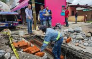 Iniciaron construcción de bocas de tormenta en Valle Verde para prevenir encharcamientos