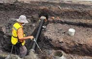 La obra de mejoramiento en calle Adolfo López Mateos de Romero de Torres registra un avance del 40 por ciento