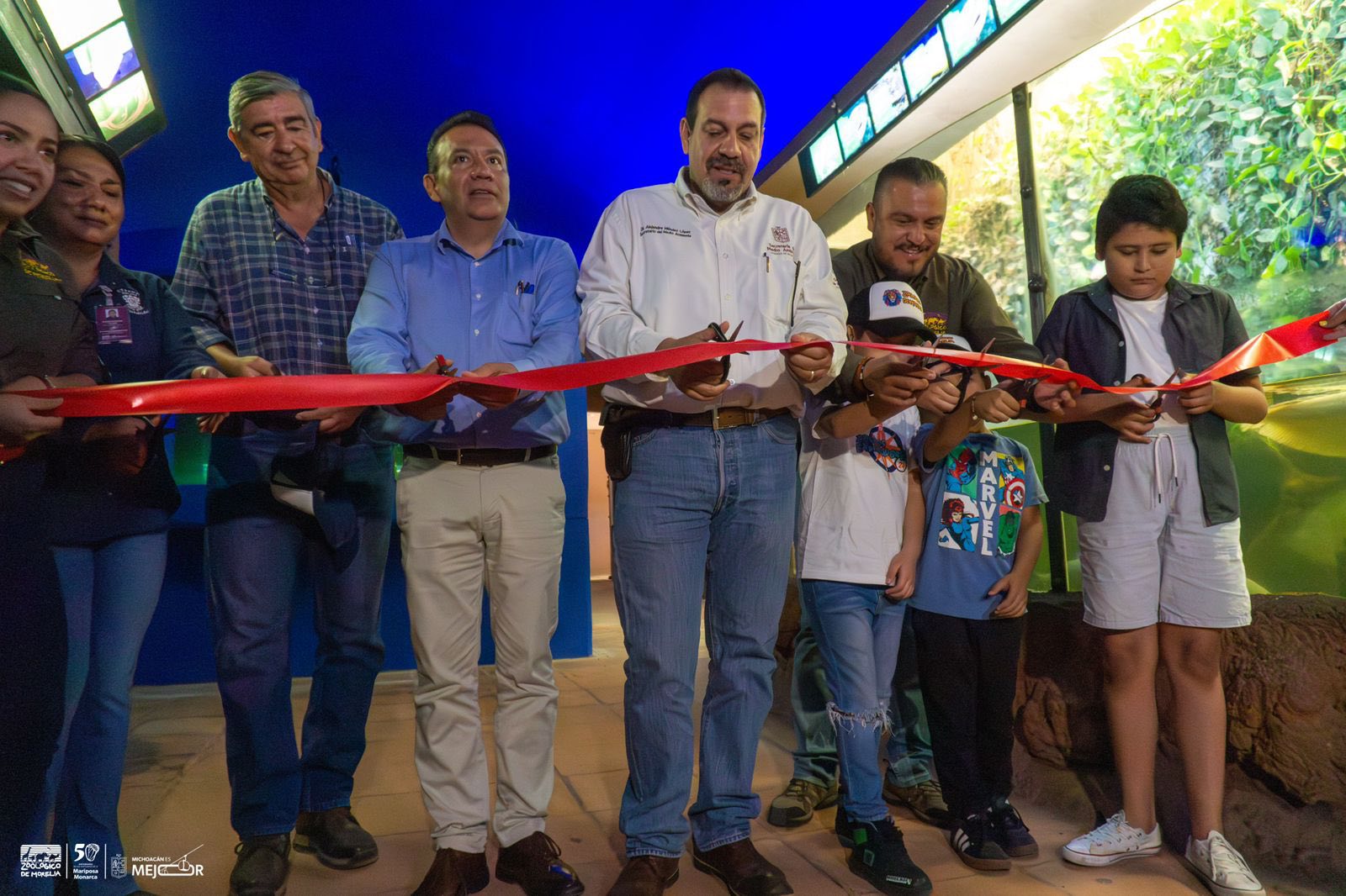 ¡Sumérgete en la experiencia de la nueva pecera 360° del Zoológico de Morelia!