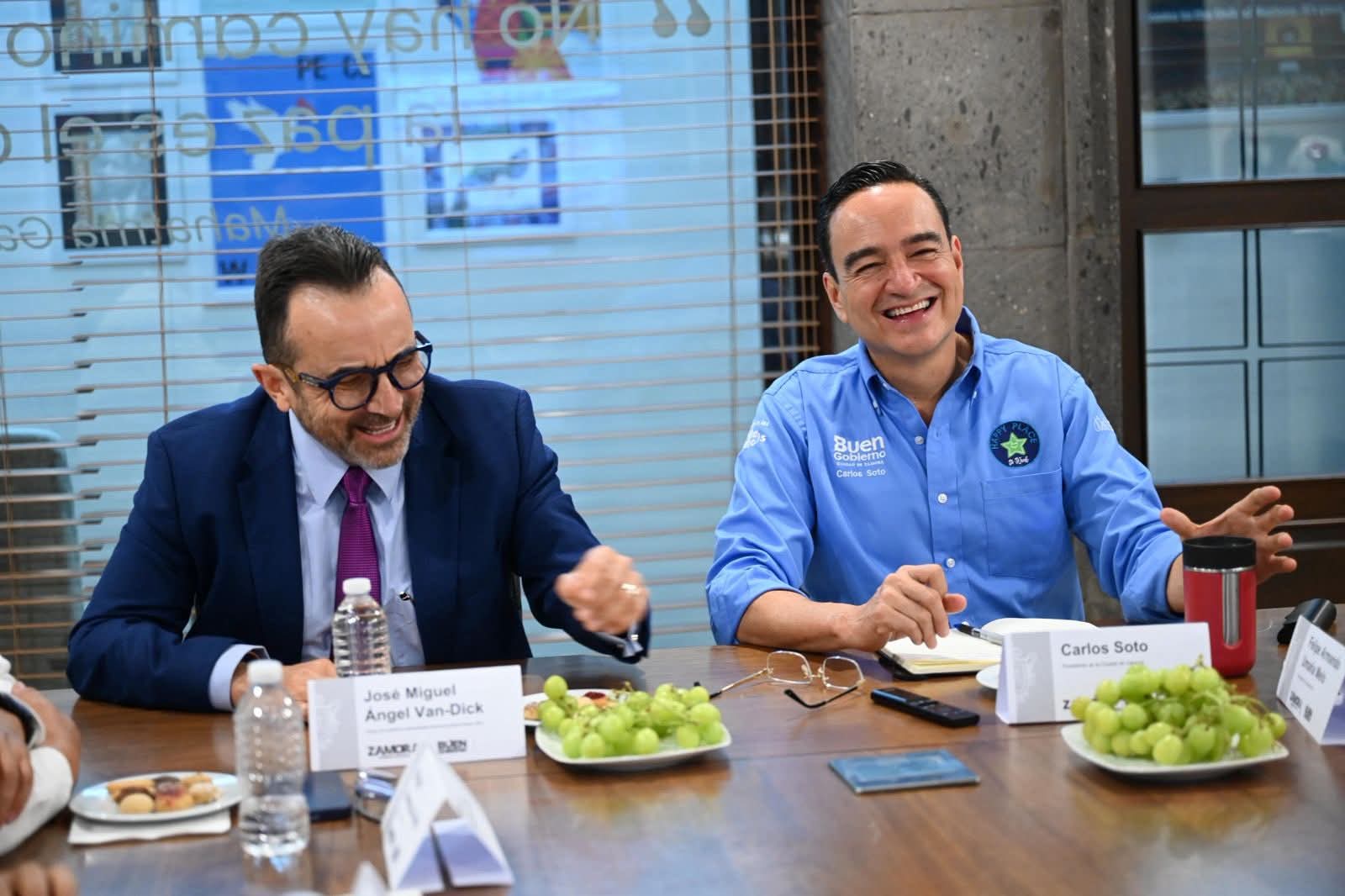 IMSS reconoce voluntad de Carlos Soto para consolidar el nuevo CECI en Zamora