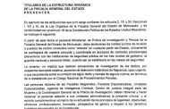 Emite Fiscal General disposiciones para instalación de puestos de control; ningún acto que vulnere los derechos humanos
