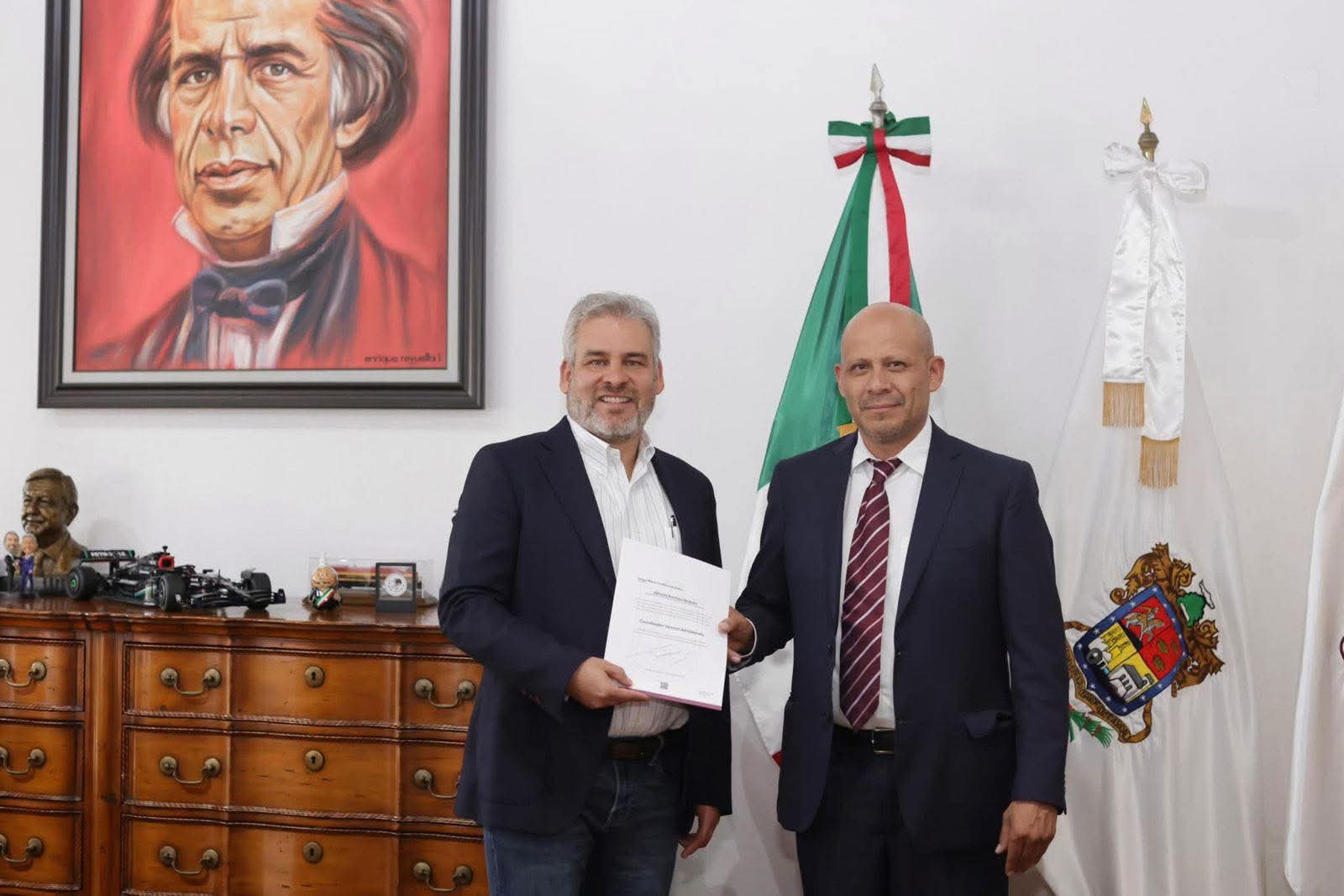 Nombra Bedolla a Sergio Miguel Cedillo como coordinador general de Gabinete