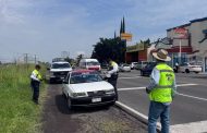 Refuerzan supervisión al transporte público en Zamora con operativo conjunto