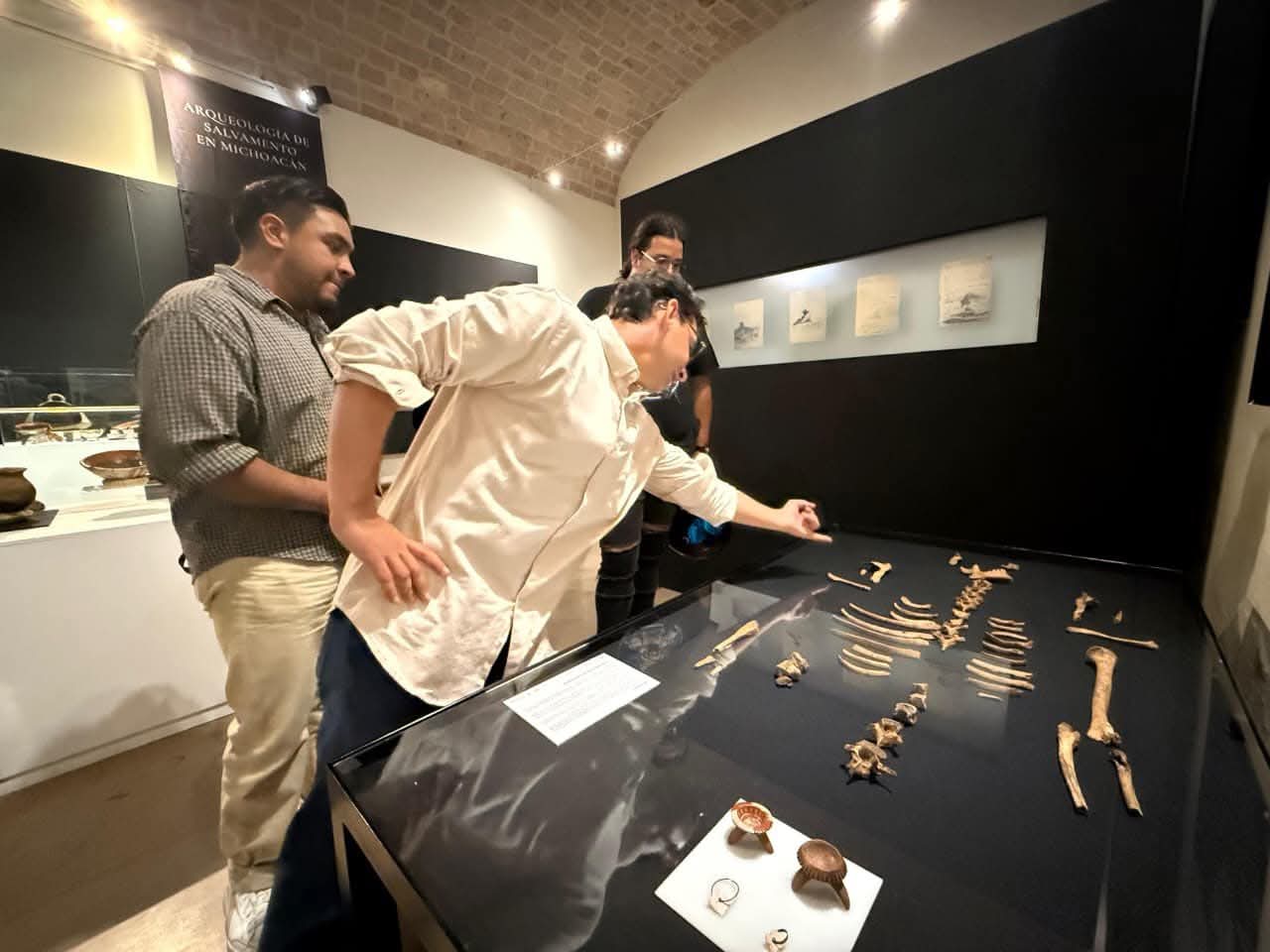 Michoacán expone hallazgos arqueológicos en Clavijero: Secum