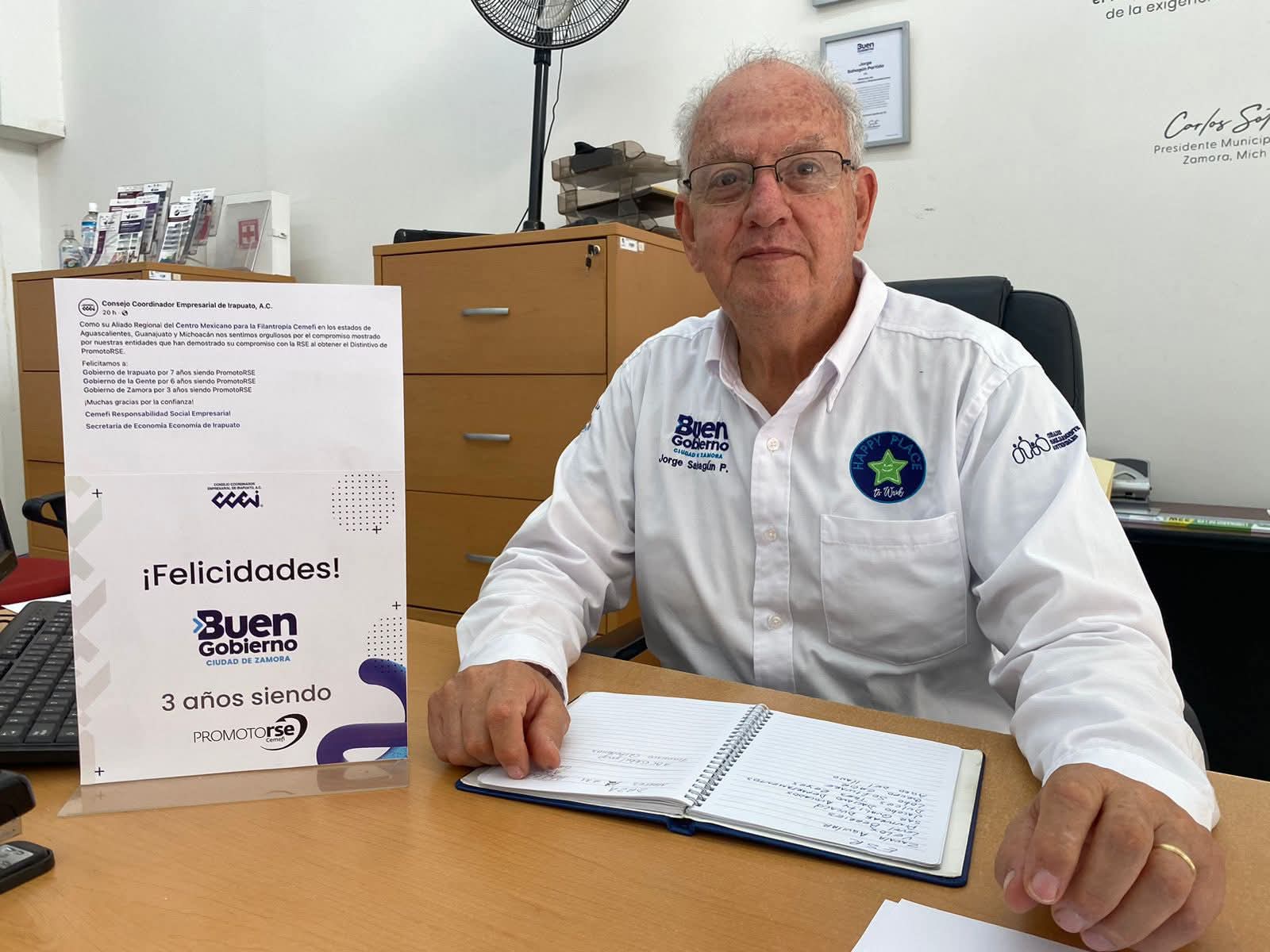 Zamora cumple 3 años como promotora de empresas socialmente responsables